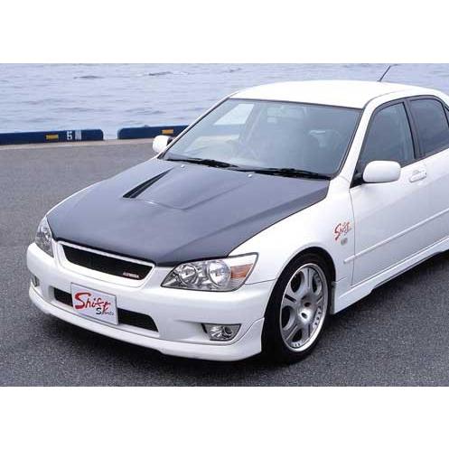 シフトスポーツ アルテッツァ SXE10/GXE10 エアロボンネット FRP  