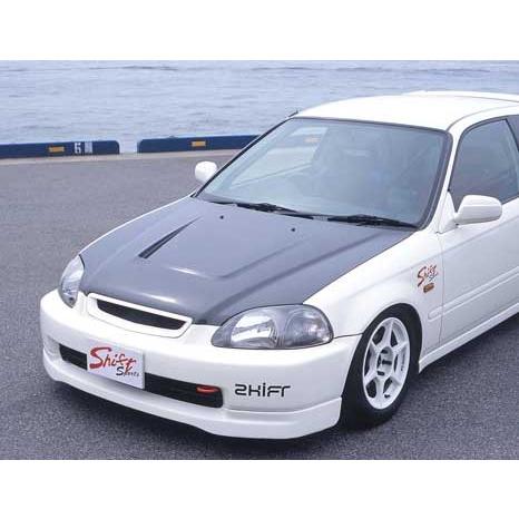 シビッククーペ EJ7 エアロボンネット FRP