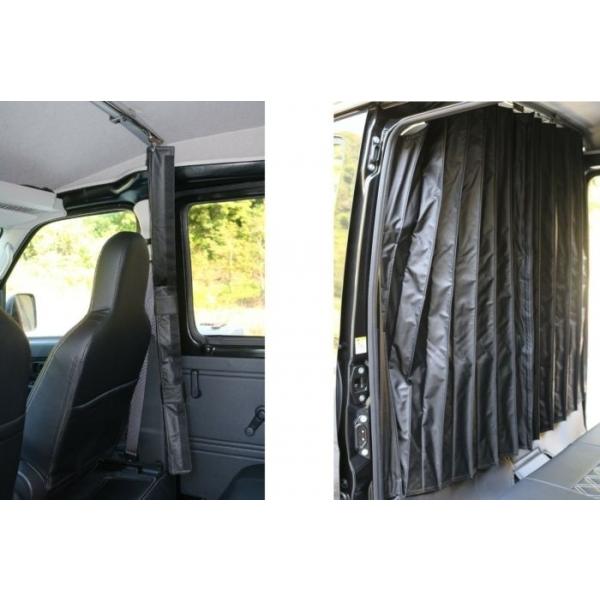 シンケ ハイゼットカーゴ S321V/S331V 仕切りカーテン : オート