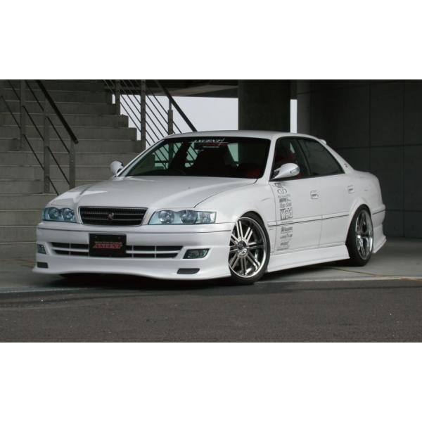 チェイサー 社外 エアロ3点セット FRP製 エスティガレージ チェイサー JZX100 エアロ3点キット(F・S・R) FRP製