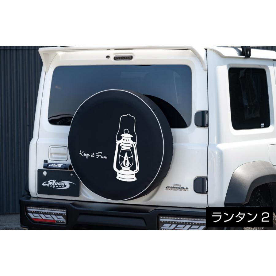 ショウワガレージ ジムニーノマド JC74 シエラJB64スペアタイヤカバー