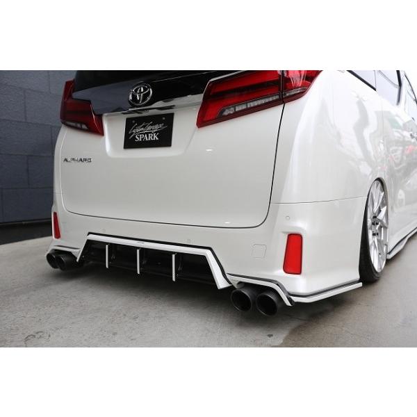 シックスセンス アルファード 30 Sグレード 後期 リアサイドフラップ4