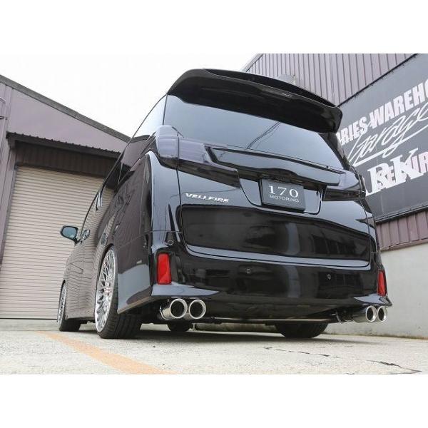 シックスセンス ヴェルファイア 30系 2500cc 4本出しマフラー(NEW