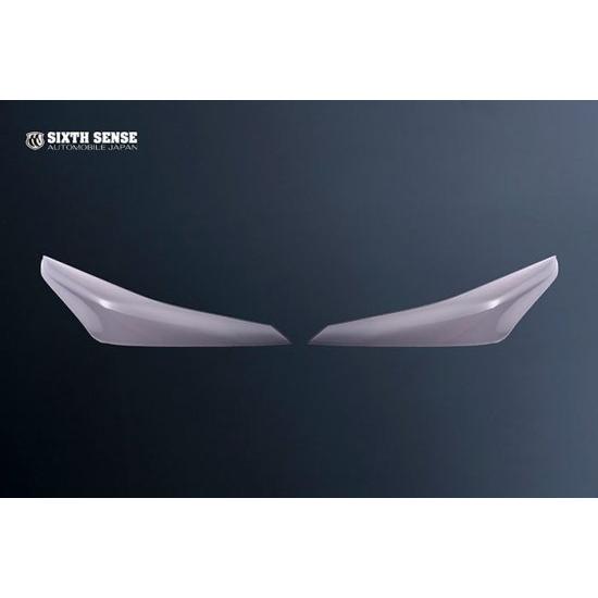 シックスセンス プリウス 50 後期 ヘッドライトカバー 左右セット