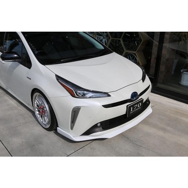 シックスセンス プリウス 50 後期 フロントフラップスポイラー FRP製