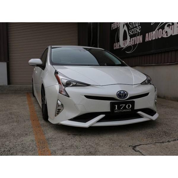 モデリスタ 50 前期 プリウス 純正 フロント スポイラー 左 LED ライト