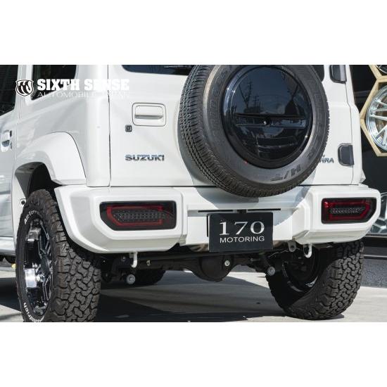 シックスセンス ジムニーシエラ JB74 テールランプカバー スモーク 