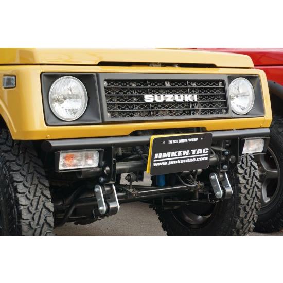 【ジムニー JA11用 】フロントバンパー JA11 JA22 JA12 SJ30 JA71 】ジムニー ストレート