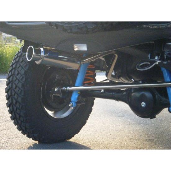 ジムケンタック ジムニー JB23 ヘリテージ左出しマフラー ジムケンタック ジムニー JB23 ヘリテージ左出しマフラー