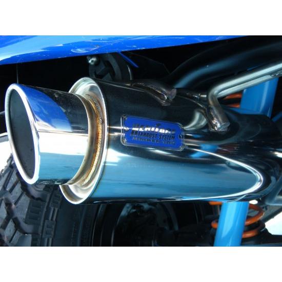 ジムケンタック ジムニー JB23 ヘリテージ左出しマフラー ジムケンタック ジムニー JB23 ヘリテージ左出しマフラー