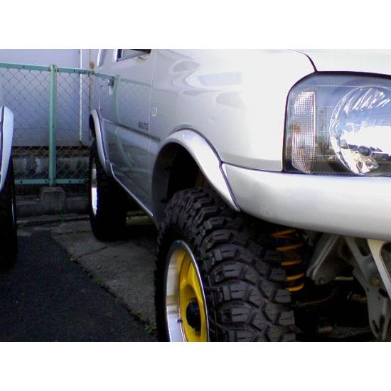 ★ズンマ★ jb23 オーバーフェンダー 30mm ジムケンタック ジムケンタック ジムニー JB23 30mmワイドオーバーフェンダー(FRP製