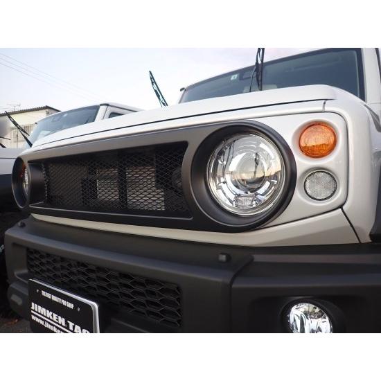 ジムケンタック ジムニー JB64/ジムニーシエラ JB74 SSグリル 両端塗装