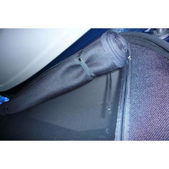 ネル海 蚊帳ネット (防虫) リアドア用 ブラック ハイエース 200系