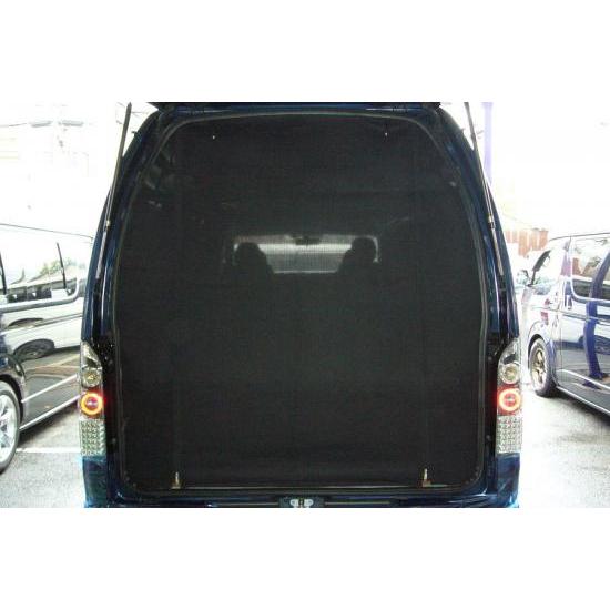 ネル海 蚊帳ネット (防虫) リアドア用 迷彩柄 ハイエース 200系