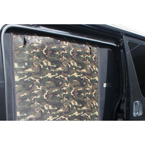 ネル海 蚊帳ネット (防虫) リアドア用 迷彩柄 ハイエース 200系 最安値‼️