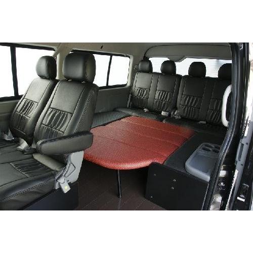 ハイエース 0系 ワゴン 3型 H24年7月以降 ワイドボディ Gl 10人乗り 車中泊 ベッドキット 6枚式 波道 13 床板パネル スーパーダーク Autovillage オートヴィレッジ 通販 Yahoo ショッピング
