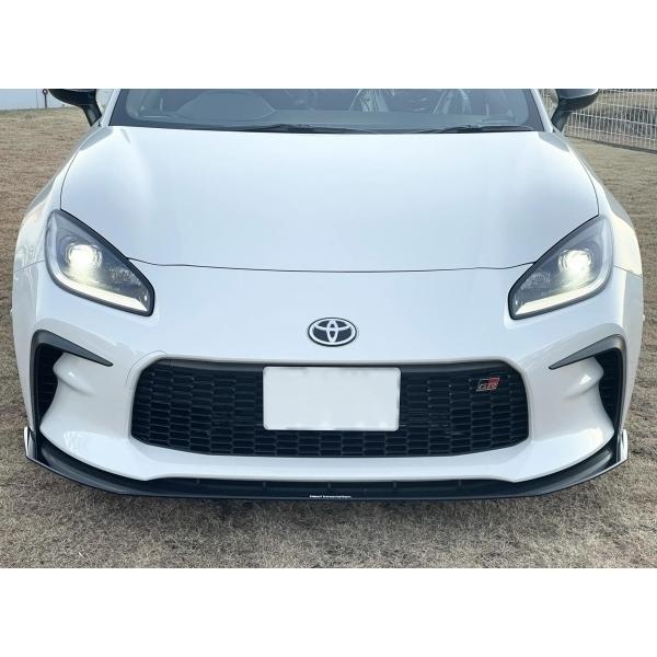 GR86 ZN8 8mmモデルフロントアンダースポイラー グロスブラック