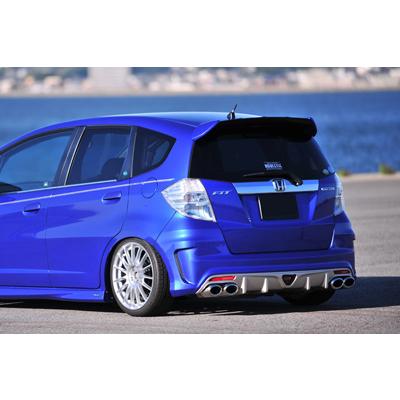 フィット マフラー RS GE8 チタンテール 送料無料 ブルー フィット マフラー RS GE8 チタンテール 送料無料 ブルー