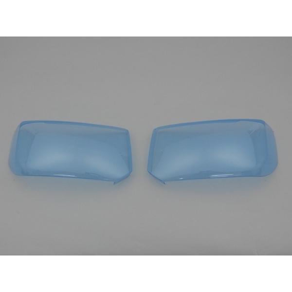 送料無料 ウェイク LA700S L/D 後期 ヘッドライトカバー ライトブルー