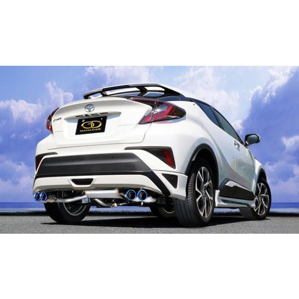 定番の 送料無料 Chr ガソリンターボ4wd P B S搭載マフラー センターパイプ付 モデリスタelegant Ice Style バンパー用チタンテール左右4本出し人気ブランドのの