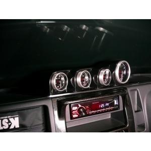 GTカープロデュース キャリイ DA16T 4連メーターフード φ80×1 φ60×3