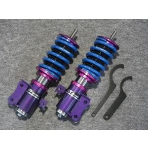 ハイゼットトラック S500系用 車高調フロントのみ スーパーローダウン 純正アッパーマウント仕様 即日発送