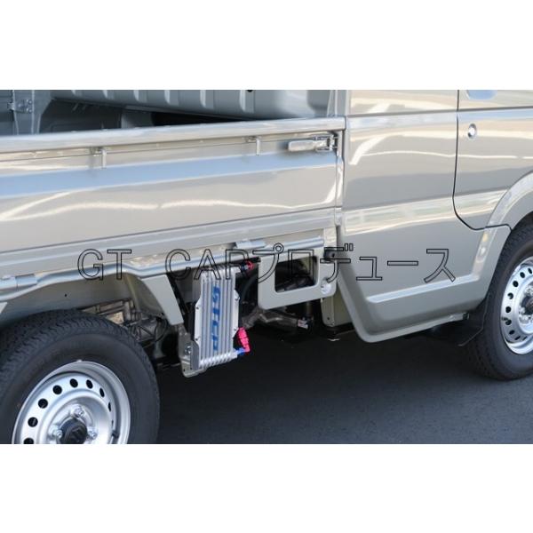 スズキキャリィDA16T用GTカープロデュース製オイルクーラー オイルクーラーキット スーパーキャリイ(DA16T)専用 - GTCP