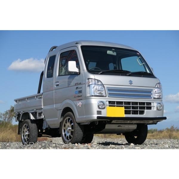 GTカープロデュース キャリイ DA16T 2インチアップ車高調キット 標準キャリイ(AT車)ピロアッパーマウント付属 リアショック付属