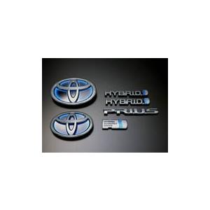 グラージオ トヨタマーク プリウス ZVW30 ソリッドカラーエンブレム リアTマークのみ ブラックオニキス