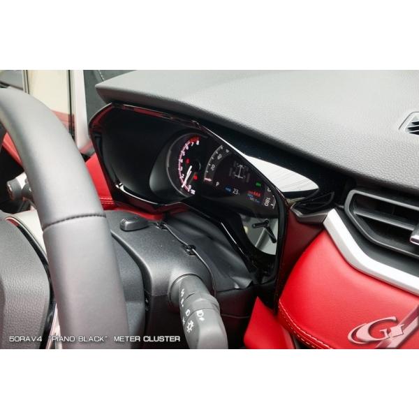 グラージオ RAV4 50系 メータークラスター ピアノブラック ※Xグレード
