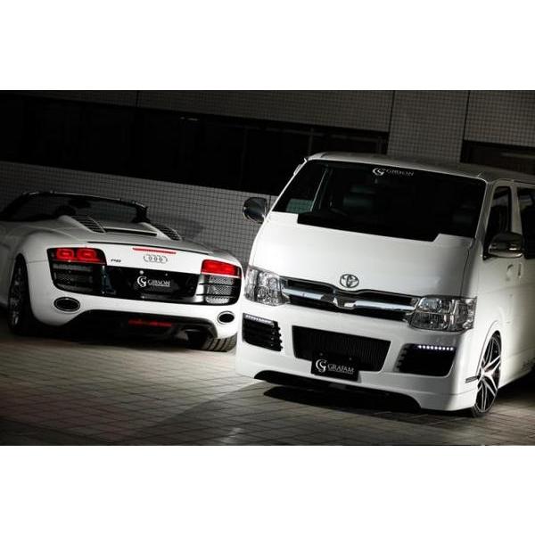 ギブソン ハイエース 200系 ワイドボディ ミドルルーフ 【GRAFAM】専用 LEDデイライト (左右セット)