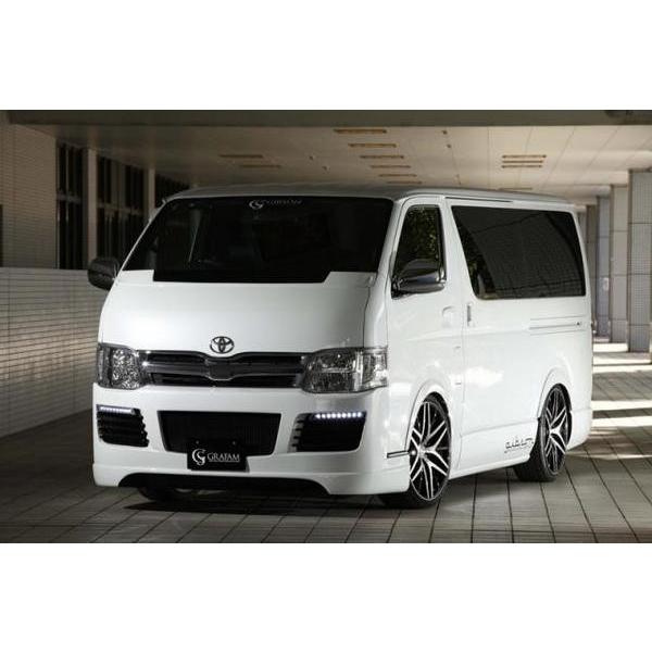 ギブソン ハイエース 200系 ワイドボディ ミドルルーフ 【GRAFAM】専用 LEDデイライト (左右セット)