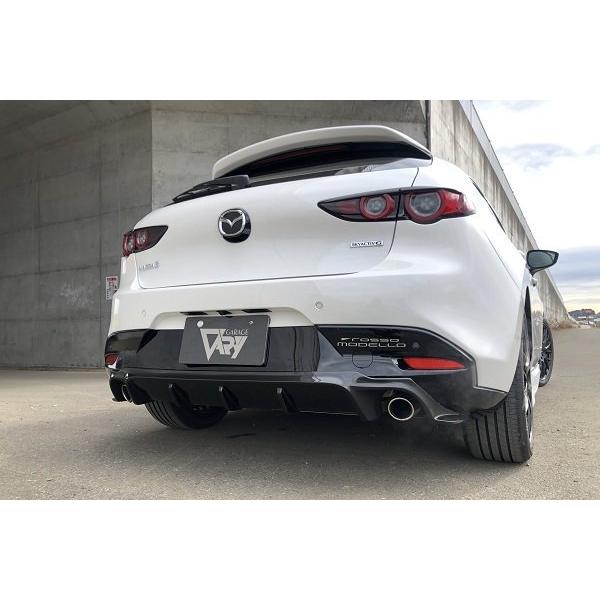 当社塗装品 ガレージベリー MAZDA3 BPFP リアディフューザー FRP製
