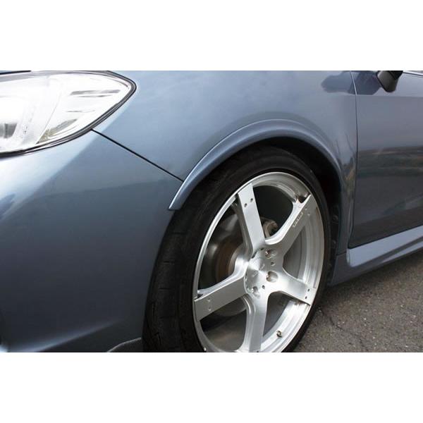 送料無料 レヴォーグ ローダウンフェンダートリム ウレタン製