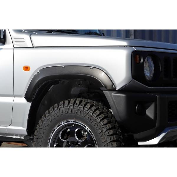 送料込み　ジムニー　JB64　9mm オーバーフェンダー ガレージベリー ジムニー JB64 9mmオーバーフェンダー ウレタン製