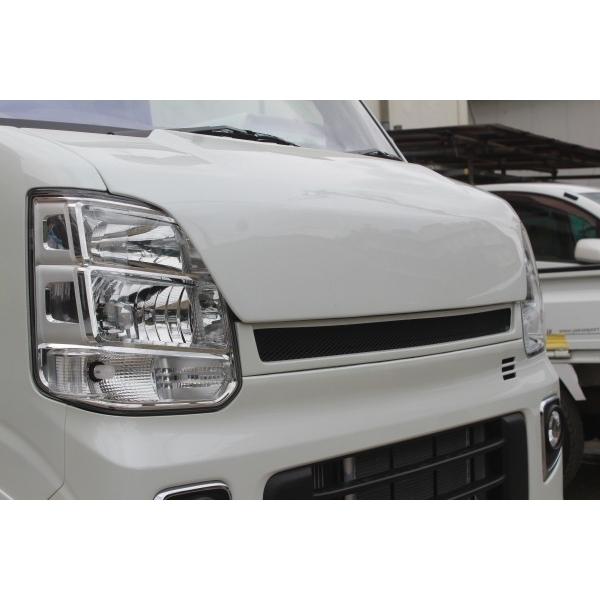 ガレージベリー エブリイ DA17 ワゴン用フロントグリル FRP製 : オート