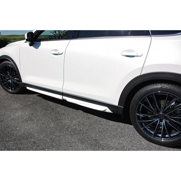 ガレージベリー CX-8 KG サイドガーニッシュ ウレタン製