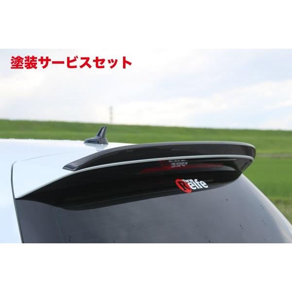 カラー番号をご指定下さい VW GOLF ゴルフ 7 R リアルーフリップ カーボン製