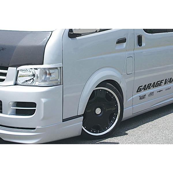 送料無料 ハイエース 200系 4型 標準ボディ オーバーフェンダー FRP製