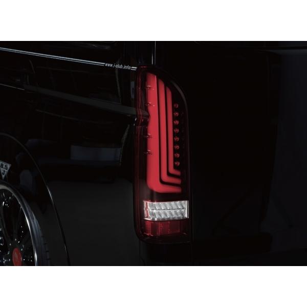 レガンス ハイエース 200系 1型 標準ボディ フルLEDテールランプ REVO3