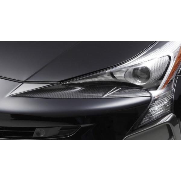 プリウス50系前期用ヘッドランプガーニッシュ LX-MODE(LXモード)エアロ