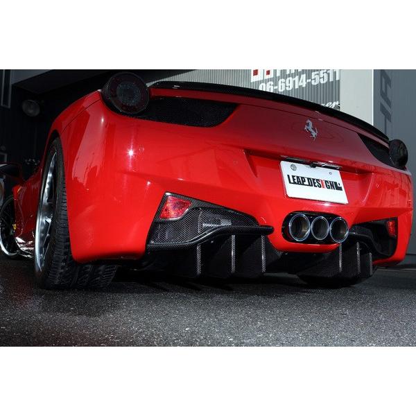 フェラーリ 458イタリア リアディフューザー カーボン