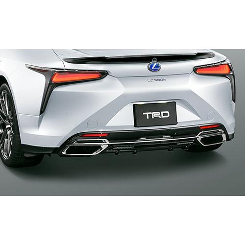 LC500 TRD リアディフューザー&リアサイドスポイラー ティーアールディー レクサス LC500h/LC500 100系 (2019/9-) リア