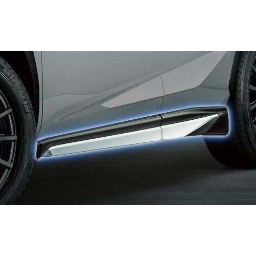 ティーアールディー レクサス NX 10系 前期 サイドスカート 塗装 ティーアールディー レクサス NX 10系 前期 サイドスカート 塗装