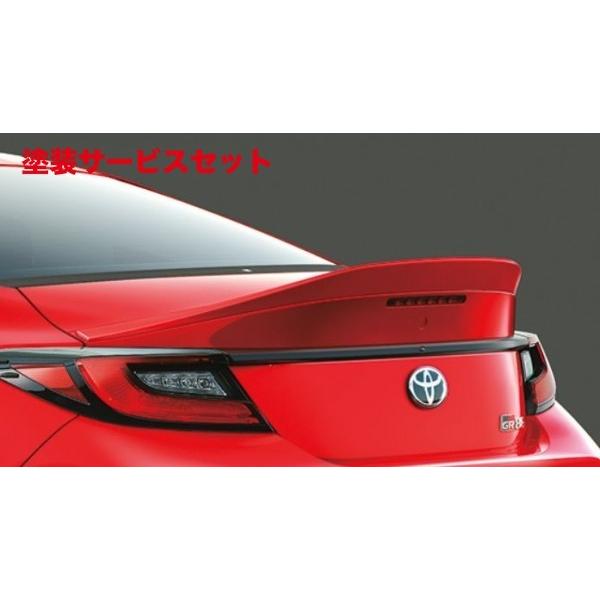 当社塗装品 TRD ティーアールディー GR86 ZN8 GRトランクスポイラー 未