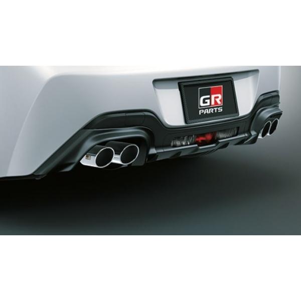 TRD ティーアールディー GR86 ZN8 GRマフラーガーニッシュ AT車用