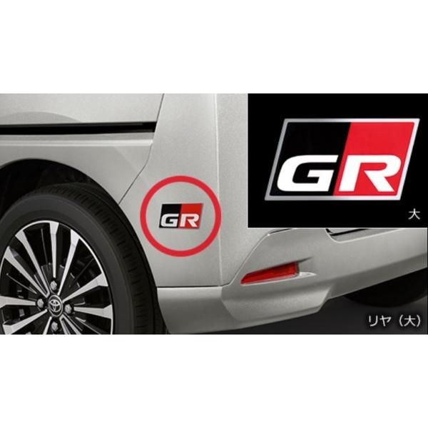 TRD ティーアールディー TRD ルーミー M900A/M910A カスタムG-T/カスタムG 後期 GRディスチャージテープ 1台分 (大 4枚セット)_1