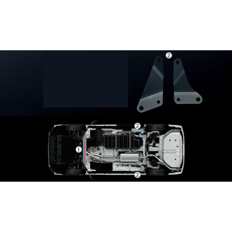 TRD ティーアールディー ノア/ヴォクシー 90系 2WD GRメンバーブレース