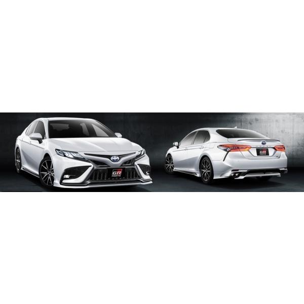 中古品☆カムリ70 WSグレード　　TRDエアロ3点セットのみ TRD ティーアールディー カムリ 70系 WS GRエアロパーツセット 素地