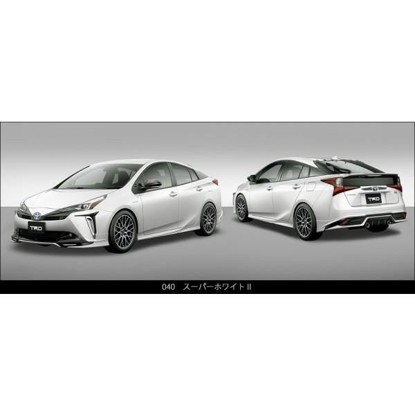 TRD ティーアールディー プリウス 50系 後期 フロントスポイラー LED無